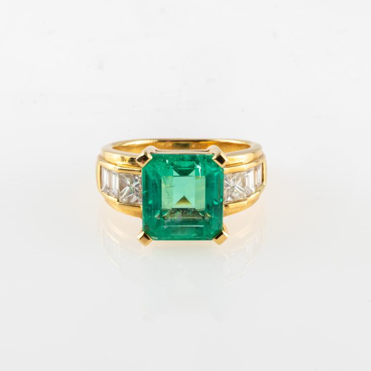 Bild 2 zu Objekt, Imposanter kolumbianischer Smaragdring, 178C 1040