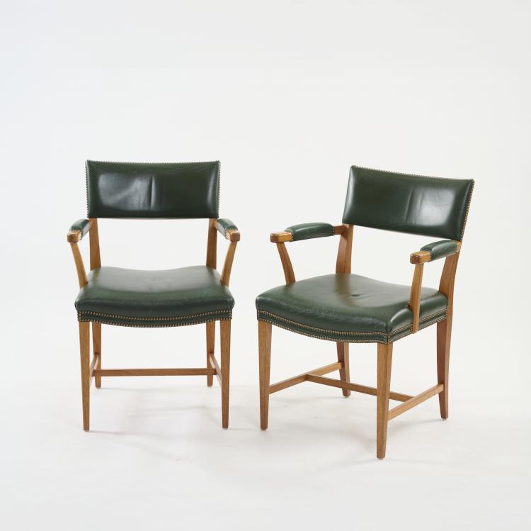 Hauptbild zu Objekt, Zwei Armlehnst&uuml;hle '695', 1935, Josef Frank, Svenskt Tenn, Stockholm, 178B 529