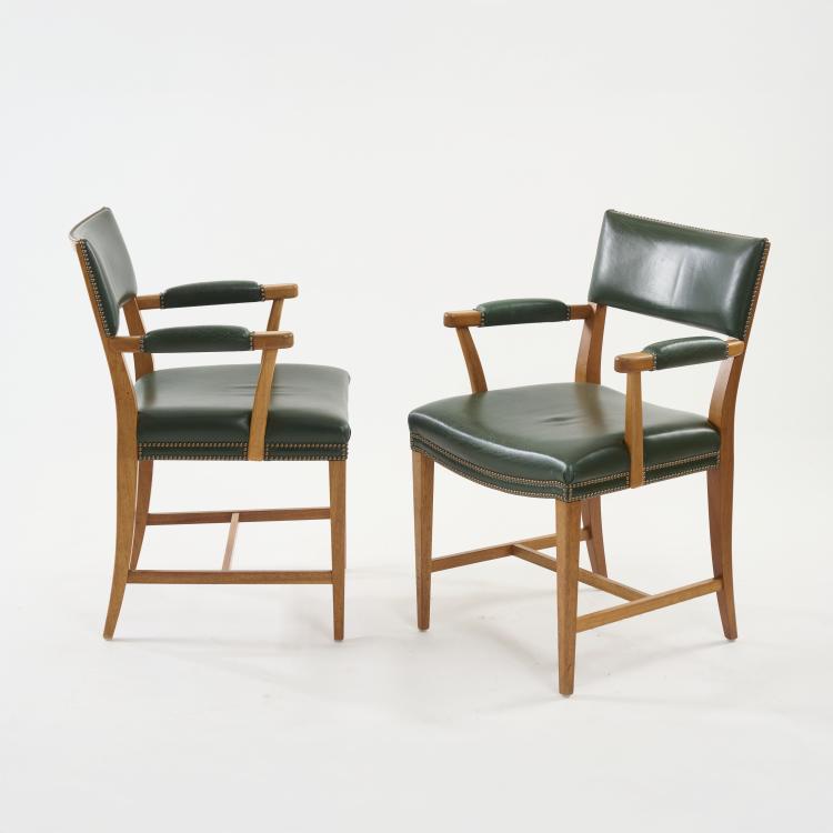 Bild 1 zu Objekt, Zwei Armlehnst&uuml;hle '695', 1935, Josef Frank, Svenskt Tenn, Stockholm, 178B 529