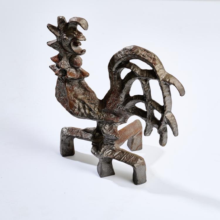 Bild 1 zu Objekt, Kaminbock 'Feuerhahn', 1960er Jahre, Olle Hermansson, Husquarna, J&ouml;nk&ouml;ping, 178B 750