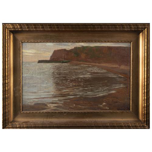 'Meeresbucht an rotem Felsen', 1908