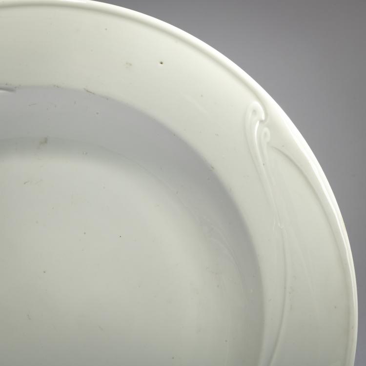 Bild 1 zu Objekt, Speiseteller 'Peitschenhieb', 1903/04, Henry van de Velde, Meissen, KPM, 178A 330