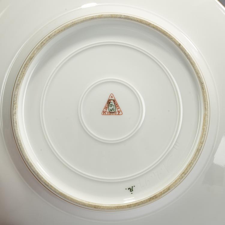 Bild 2 zu Objekt, Zwei Speiseteller, 1897, S&egrave;vres, Manufacture Nationale de, 178A 341