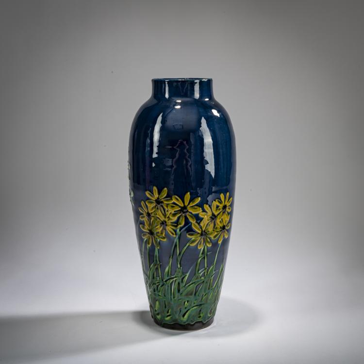 Bild 1 zu Objekt, Vase 'Sternblumen', um 1900, Max Laeuger, Laeuger, Max, Kandern, 178A 368