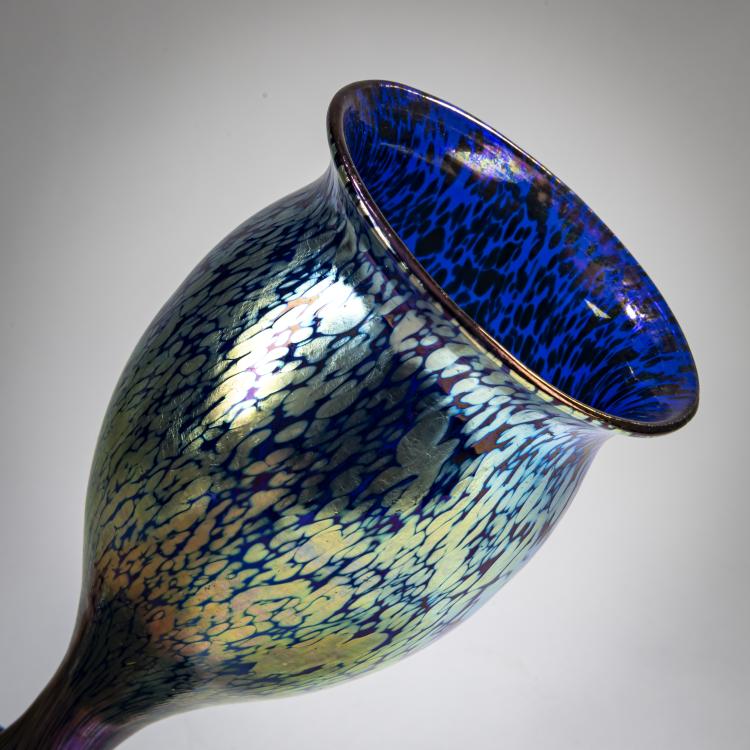 Bild 2 zu Objekt, 'Papillon'-Pokalvase, um 1899, L&ouml;tz Wwe., Klosterm&uuml;hle / Klastersky Mlyn, 178A 194