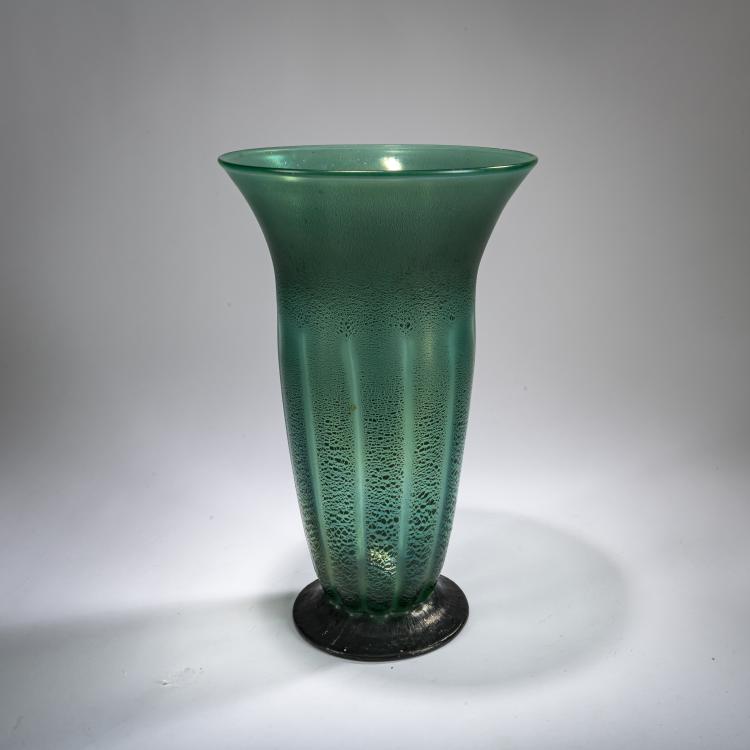Bild 1 zu Objekt, Hohe Vase, um 1925, Chris Lebeau, Leerdam Glasfabriek, 178A 211