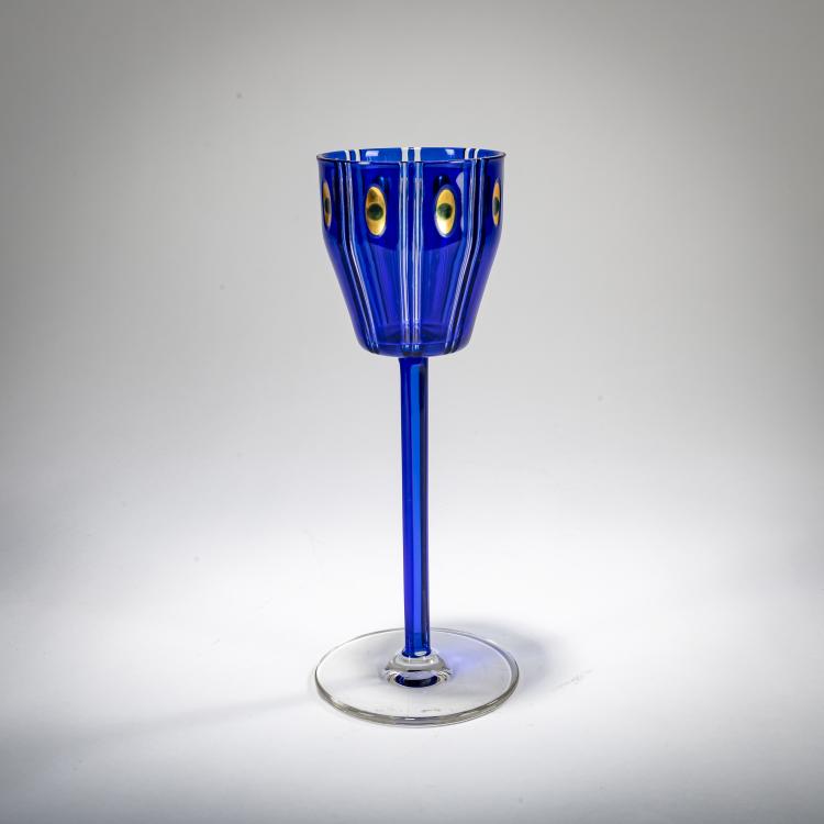 Hauptbild zu Objekt, Weinglas, um 1910, Meyr's Neffe, Adolf / Adolfov, 178A 202