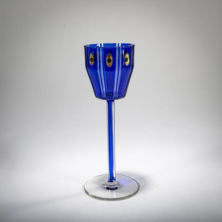 Bild 1 zu Objekt, Weinglas, um 1910, Meyr's Neffe, Adolf / Adolfov, 178A 202