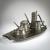 Five-piece coffee and tea service with tray, 1904