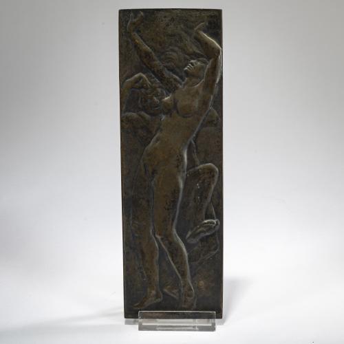 Relief 'Satyr und Nymphe', um 1930