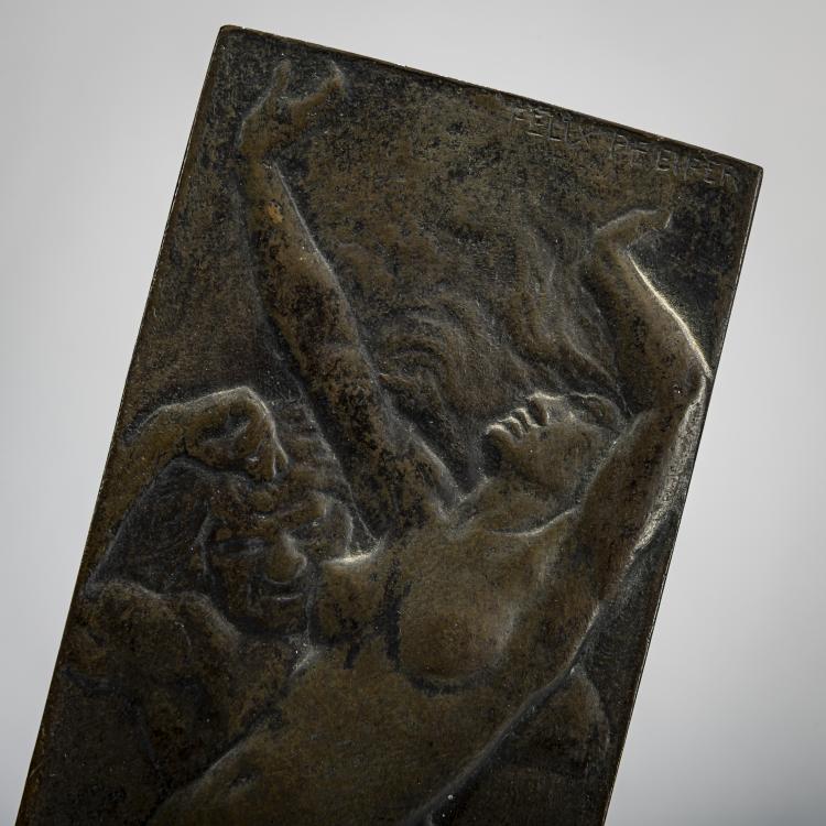 Bild 1 zu Objekt, Relief 'Satyr and Nymph', c. 1930, Felix Pfeifer, 178A 243