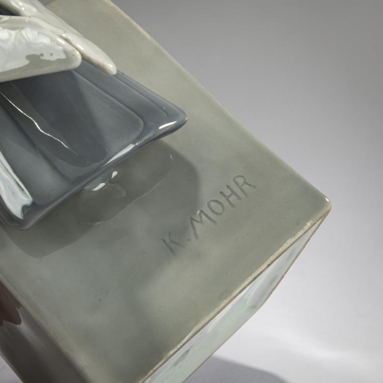 Bild 4 zu Objekt, Taube mit Federf&uuml;&szlig;en, um 1910, Klaus Mohr, Heubach, Lichte, 178A 283