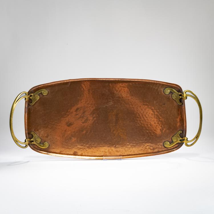 Hauptbild zu Objekt, Tablett, um 1905, WMF, Geislingen, 178A 433