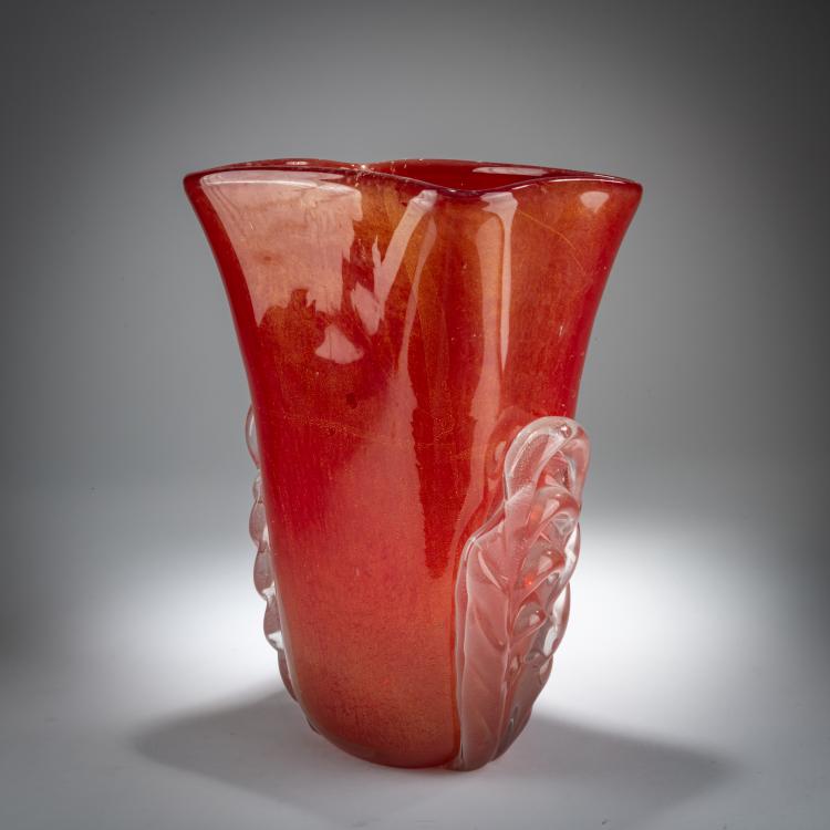 Bild 2 zu Objekt, Vase, um 1940, Alfredo Barbini, V.A.M.S.A., Murano, 179B 639