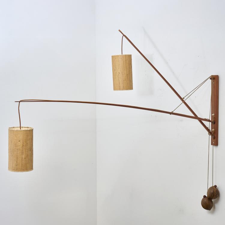 Hauptbild zu Objekt, Wandleuchte, 1950er Jahre, Rupprecht Skrip, Skrip Leuchten, Deutschland / Germany, 178B 683