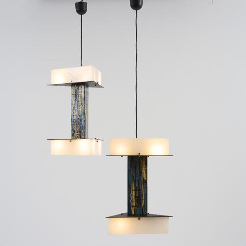 Two ceiling lights, c. 1955