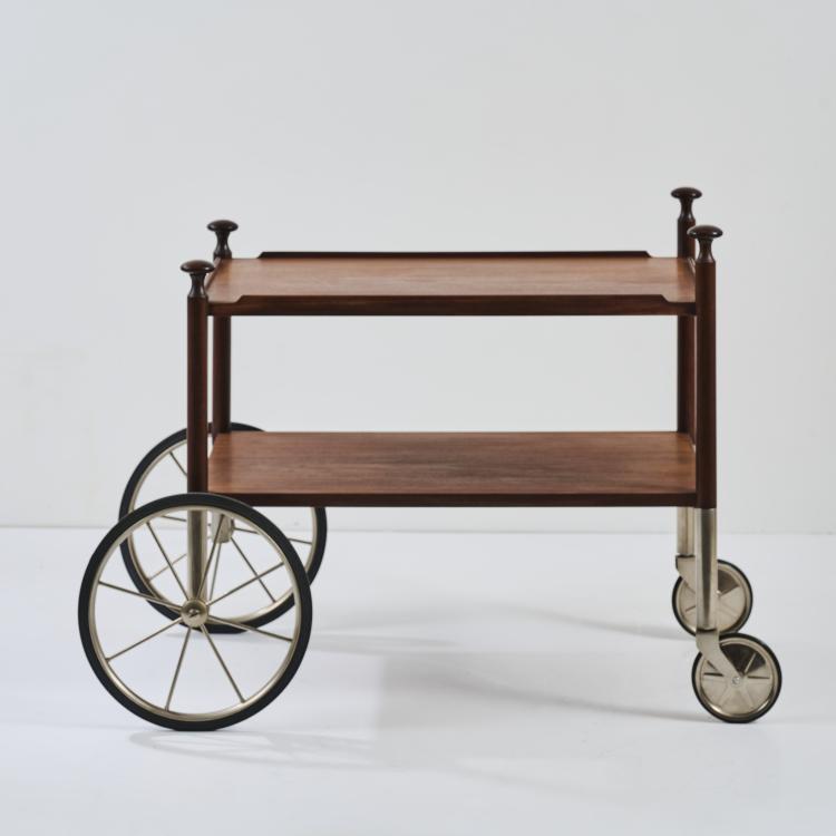 Hauptbild zu Objekt, Serving trolley, 1960, Walter Wirz, Renz, Wilhelm, B&ouml;blingen, 178B 710