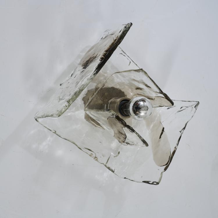 Bild 2 zu Objekt, Six wall lights, 1960s, Carlo Nason, Mazzega, A.V., Murano, 179A 281