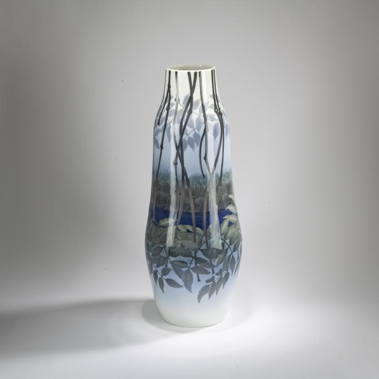 Bild 2 zu Objekt, Unikat-Bodenvase, 1904, Jenny Meyer, Kopenhagen, KPM / Royal Copenhagen, 178A 321