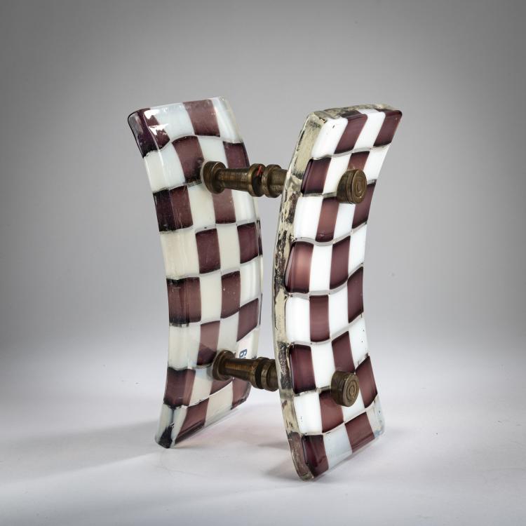 Bild 3 zu Objekt, T&uuml;rgriffpaar, 1960er Jahre, Barovier & Toso, Murano, 178B 580