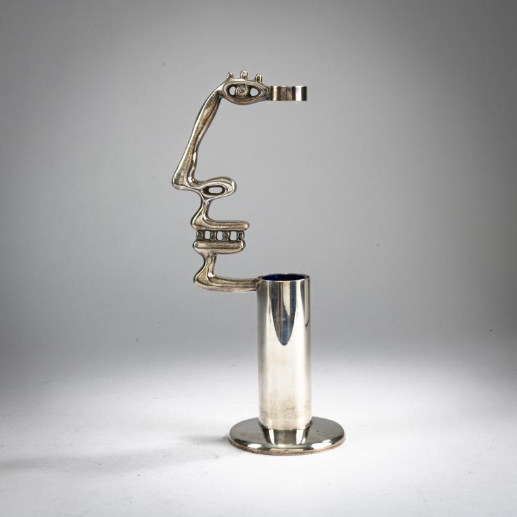 Hauptbild zu Objekt, Candlestick 'Bougeoir Profil', c. 1996, Andrea Branzi, Cleto Munari, 178B 578