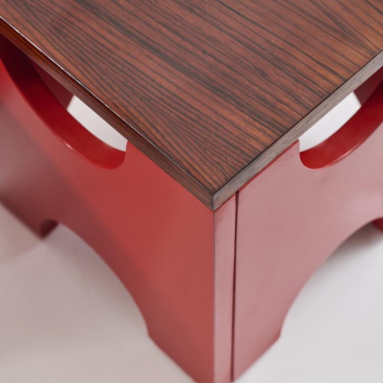 Bild 2 zu Objekt, Two 'Dado'- 'T29' side tables, 1963, Ettore Sottsass, Poltronova, Pistoia, 178B 733