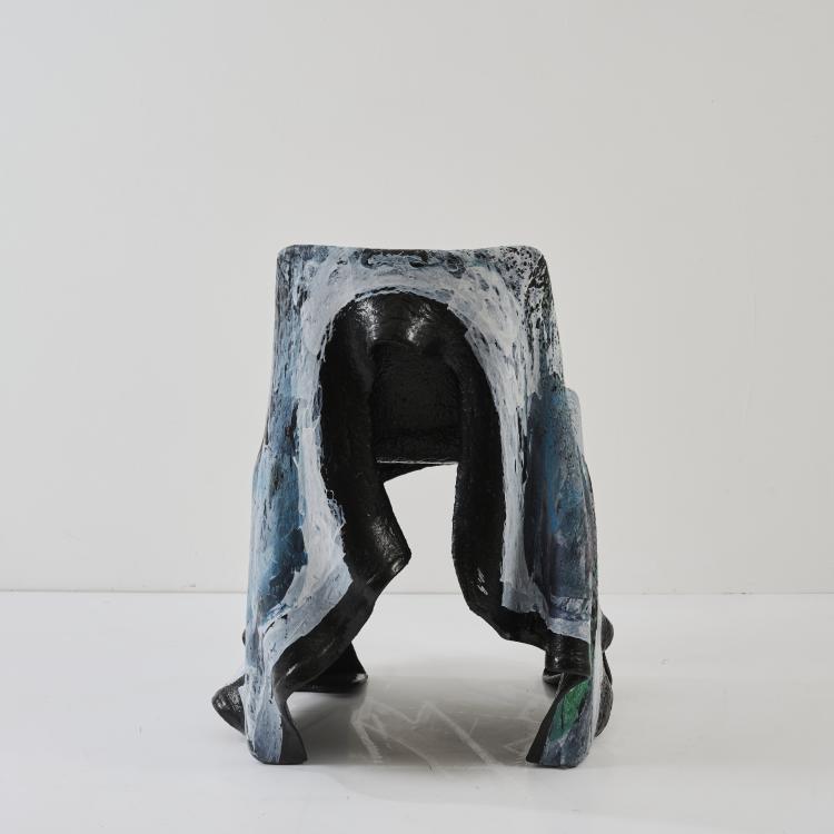 Bild 3 zu Objekt, Chair 'Benetton - Oliviero Toscani, c. 1993, Beata B&auml;r,Hartmut Knell,Gerhard B&auml;r, B&auml;r & Knell, Bad Wimpfen, 178B 904