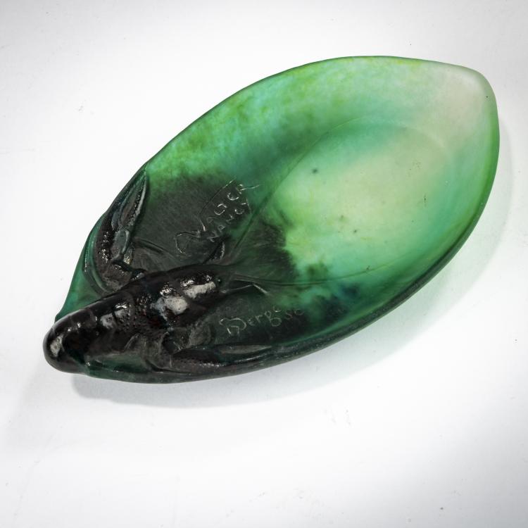 Bild 1 zu Objekt, Vide-poches 'Hommard', c. 1925, Henri Berg&eacute;, Walter, Amalric, Nancy, 178A 177