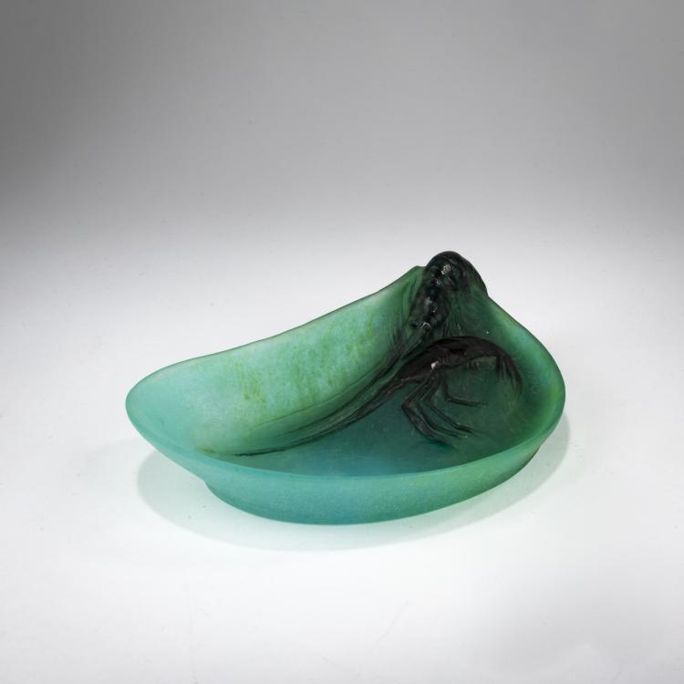 Bild 1 zu Objekt, Vide-poches 'Langoustine', c. 1925, Henri Berg&eacute;, Walter, Amalric, Nancy, 178A 178