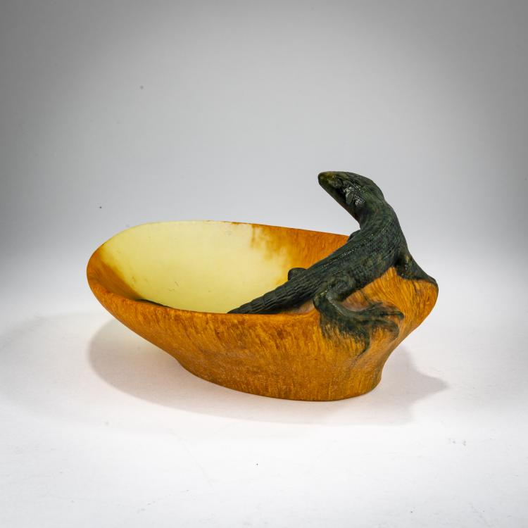 Bild 1 zu Objekt, Vide-poches 'L&eacute;zard', um 1915, Henri Berg&eacute;, Walter, Amalric, Nancy, 178A 175