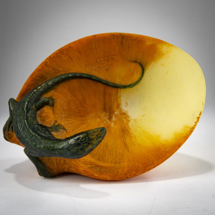 Bild 2 zu Objekt, Vide-poches 'L&eacute;zard', um 1915, Henri Berg&eacute;, Walter, Amalric, Nancy, 178A 175