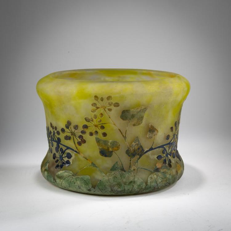 Hauptbild zu Objekt, Schale 'Lierre', um 1912, Daum Fr&egrave;res, Nancy, 178A 39