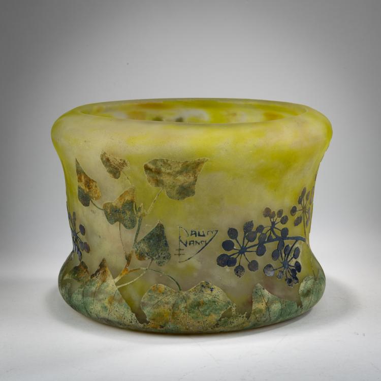 Bild 1 zu Objekt, Schale 'Lierre', um 1912, Daum Fr&egrave;res, Nancy, 178A 39