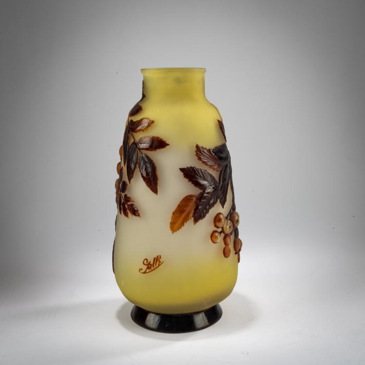 Bild 2 zu Objekt, Souffl&eacute;-Vase 'Sorbiers', 1925-36, Emile Gall&eacute;, Gall&eacute;, Nancy, 178A 119