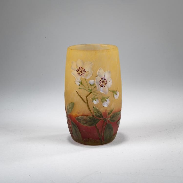 Hauptbild zu Objekt, Vase 'Pommier en fleurs', c. 1905, Henri Berg&eacute;, Daum Fr&egrave;res, Nancy, 178A 21