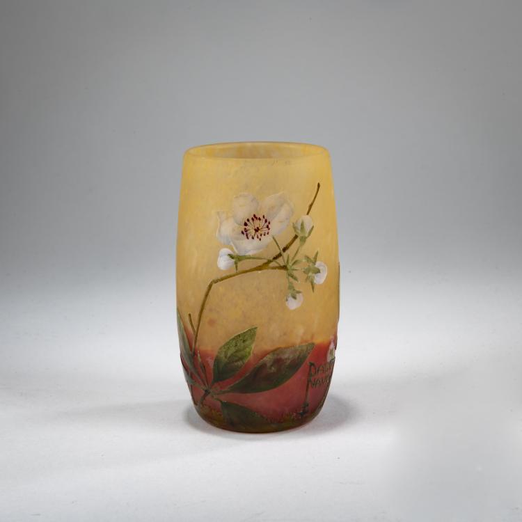 Bild 1 zu Objekt, Vase 'Pommier en fleurs', c. 1905, Henri Berg&eacute;, Daum Fr&egrave;res, Nancy, 178A 21