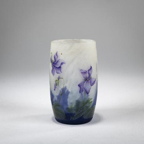 Kleine Vase 'Violettes', um 1905