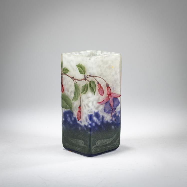 Bild 1 zu Objekt, Vase 'Fuchsias', 1905-10, Daum Fr&egrave;res, Nancy, 178A 17