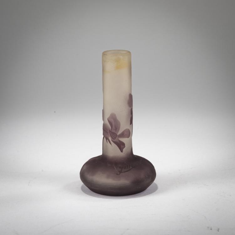 Bild 1 zu Objekt, Vase 'Violettes', 1908-20, Emile Gall&eacute;, Gall&eacute;, Nancy, 178A 83