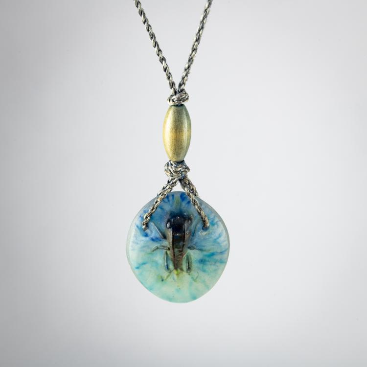 Hauptbild zu Objekt, Pendant 'Mouche', c. 1920, Henri Berg&eacute;, Walter, Amalric, Nancy, 178A 176