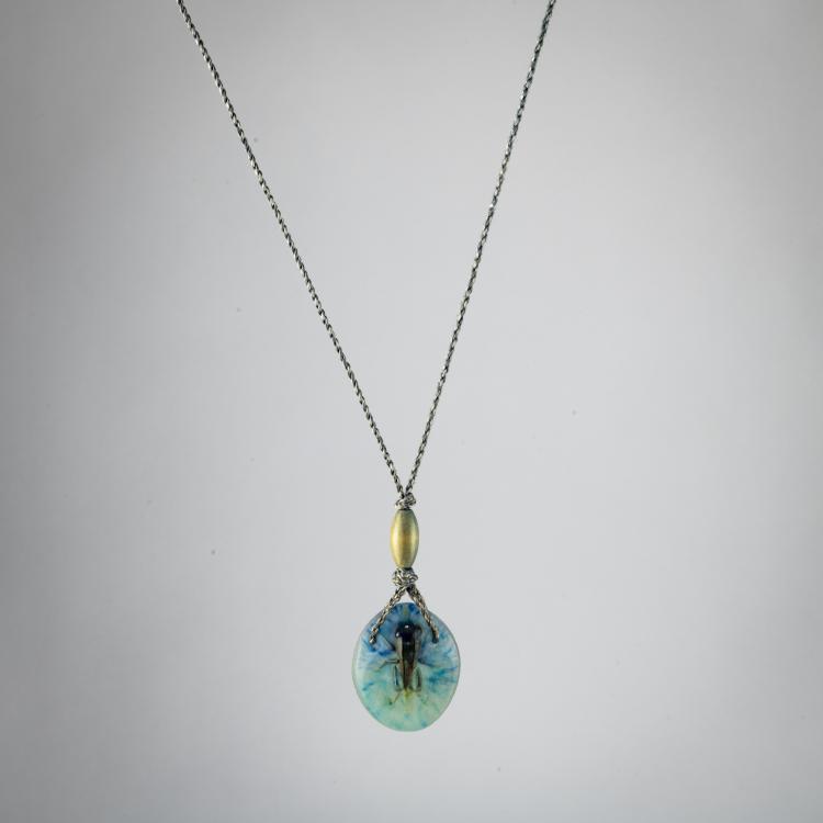 Bild 1 zu Objekt, Pendant 'Mouche', c. 1920, Henri Berg&eacute;, Walter, Amalric, Nancy, 178A 176