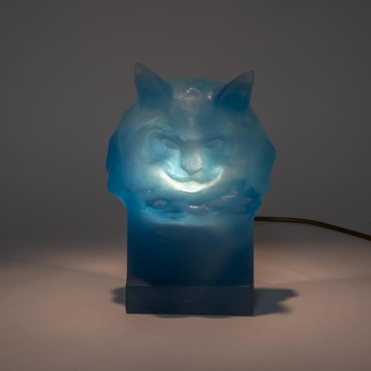 Bild 1 zu Objekt, Veilleuse 'T&ecirc;te de Chat', c. 1925, Amalric Walter, Walter, Amalric, Nancy, 178A 179