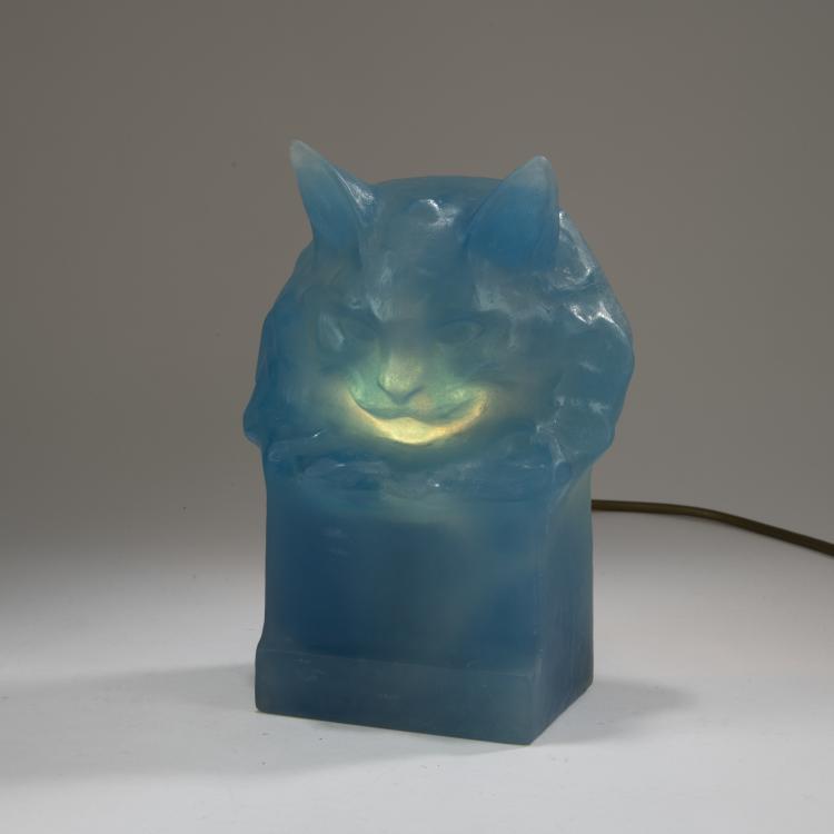 Bild 2 zu Objekt, Veilleuse 'T&ecirc;te de Chat', c. 1925, Amalric Walter, Walter, Amalric, Nancy, 178A 179