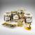 Five jars and a collection of containers, 1960s (design)