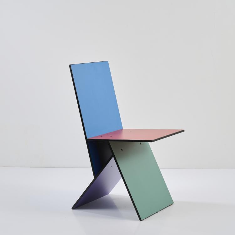 Hauptbild zu Objekt, 'Vilbert' chair, 1993/94, Verner Panton, Ikea, &Auml;lmhult; Kellco, Schweiz / Switzerland, 178B 779