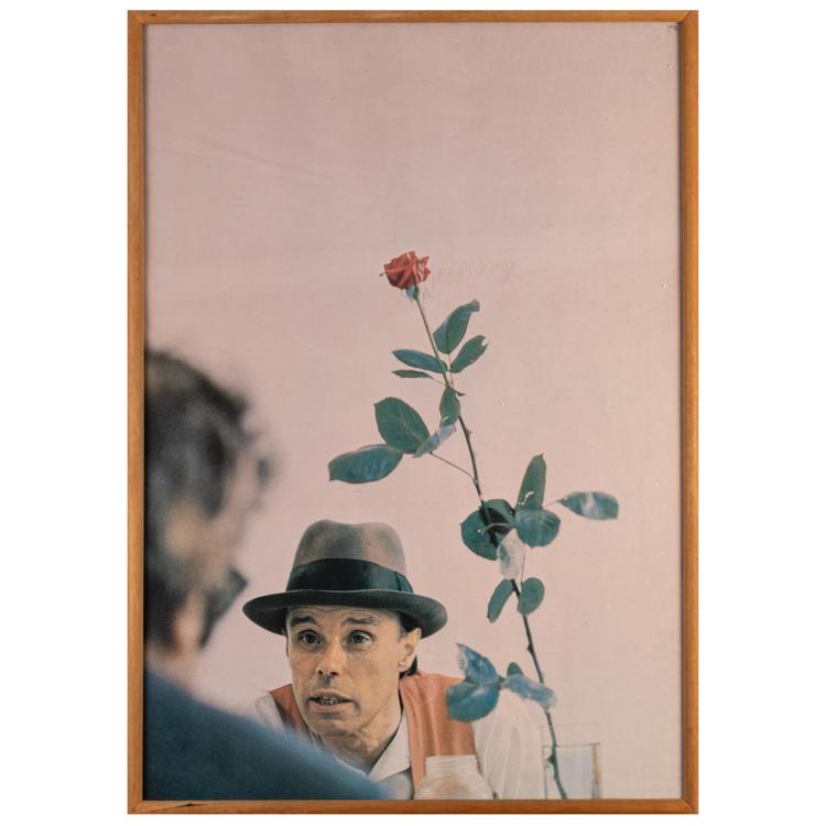 Bild 1 zu Objekt, 'Ohne die Rose tun wir's nicht', 1972, Joseph Beuys, Edition Staeck, Heidelberg, 179C 654