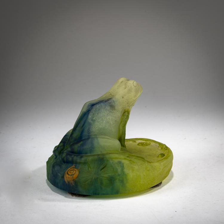 Bild 2 zu Objekt, Paperweight 'Grenouille', c. 1909, Amalric Walter, Daum Fr&egrave;res, Nancy, 178A 25