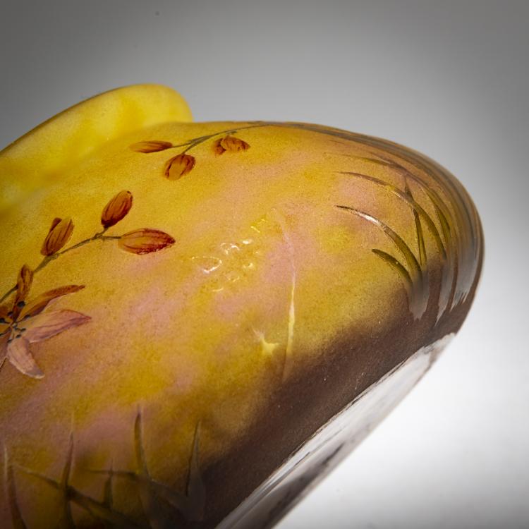 Bild 2 zu Objekt, Bowl 'Montbretias', c. 1910, Henri Berg&eacute;, Daum Fr&egrave;res, Nancy, 178A 32