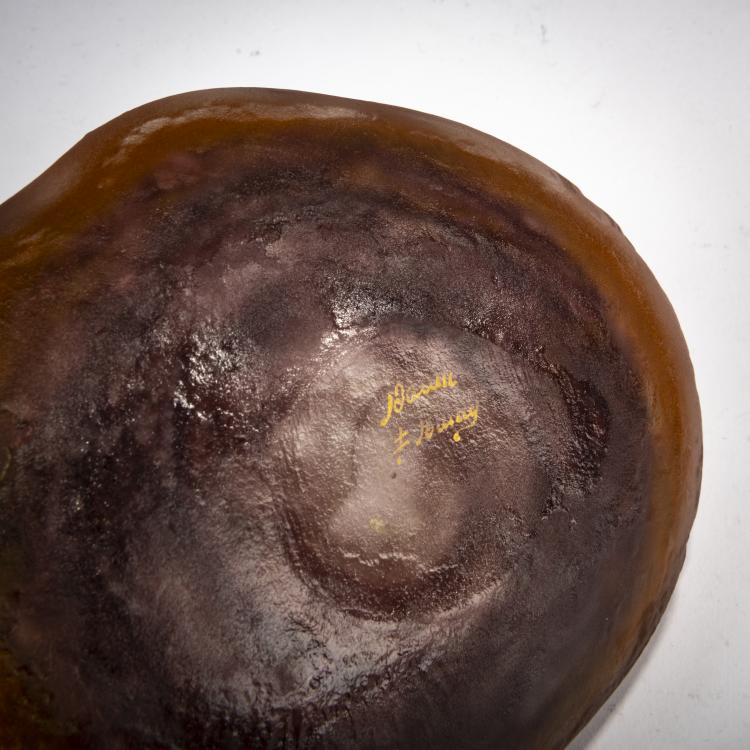 Bild 2 zu Objekt, Schale 'Iris et Grenouille', um 1901, Daum Fr&egrave;res, Nancy, 178A 9