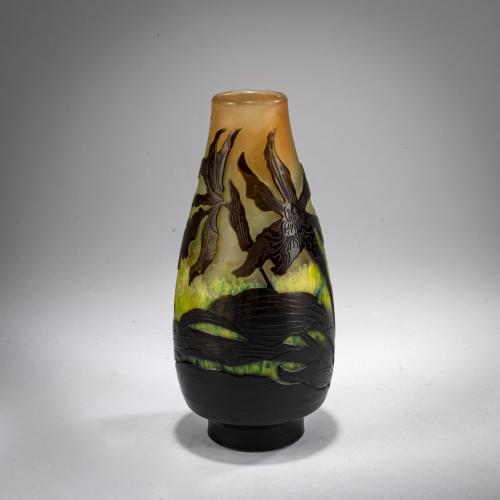 Kleine Vase 'Orchidées', 1920-24